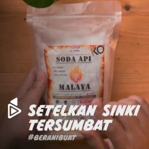 SODA API MALAYA Drain Clog Cleaner Remover Sink Unclogger Sinki Tersumbat Bertakung Saliran Longkang & Ekzos