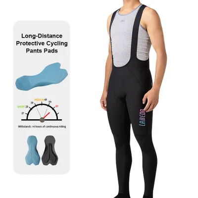 Lameda Cycling Pants Man Tights Sweat-absorbent Quick-drying Men Cycling Bib Pants Breathable Bicycle Road Long Pants For Men