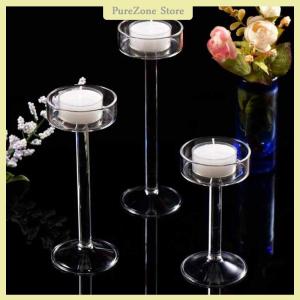 [PureZone] Candle Holders Set Tealight Candle Holder Home Decor Wedding Table Centerpieces Holder Dinner Table Setting