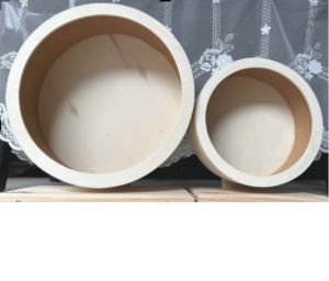 Hamster Quiet Wooden Running Wheel & Acrylic Slient Running Wheel Suitable for Small Pets