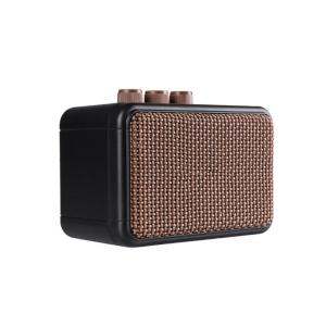 Compactly Electric Guitar Amplifier Speaker with Enhances Bass Response and Lightweight Design for Mobile Outdoor Use