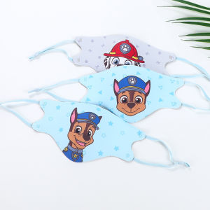 PAW Patrol 3Ply Reusable Cloth Face Mask 3D Design w/ Nose Wire - Masks for KIDS