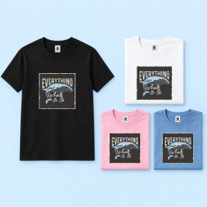 Mens Whale Graphic Sports T-Shirt OM189