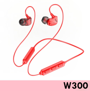 W300 Hanging Neck Wear High Quality Earphone Bluetooth V5.0 IPX Waterproof Design