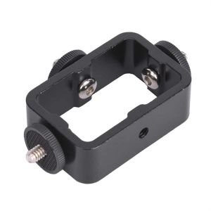 DOUBLEL Selfie Camera Phones Durable Light Stand Holder Phone Holder Holder Head Mount Augmentation Clamp Bracket Adapter Phone Bracket Adapter for Tripod Flash Bracket
