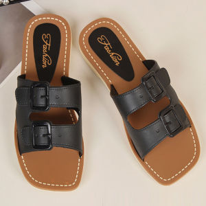YooWoo Sandal Wanita Elegan / Sandal Wanita Kekinian / Sandal Slop Wanita / Sendal Wanita / Sandal Teplek Wanita / Sandal Wanita Korean Style