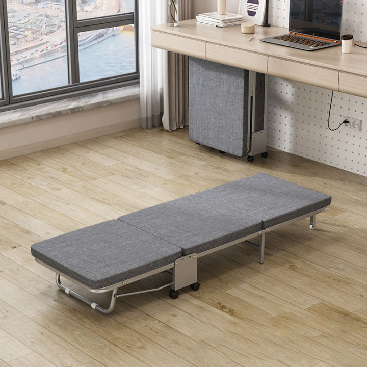 Giường ngủ gấp gọn đa năng PH23116,Giường xếp văn phòng có bánh xe ...