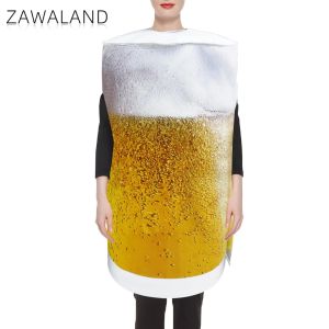 Zawaland Beer Festival Costume for Women Funny Disguise Suit Halloween Carnival Purim Outfit Sponge Oktoberfest Clothes 80x56cm2026