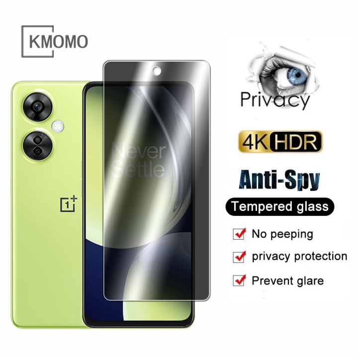 Anti-Spy Privacy Tempered Glass Screen Protector For OnePlus Nord