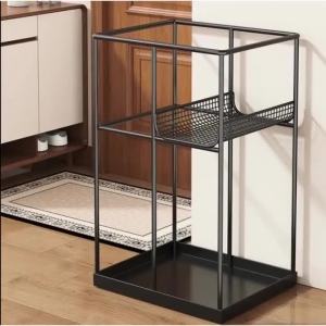 Sacesr Large Capacity Umbrella Stand Wide Flat Base Not Dump Anti-rust Sturdy Umbrella Holder Zoning Design Minimalist Nordic Rain Gear Y5R7K