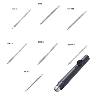 โต๊ะเชื่อมเหล็กไฟฟ้าแบบพกพา SH72โต๊ะเชื่อมขนาดเล็กสำหรับ DC 12V-24V อุณหภูมิคงที่220-4000 ℃