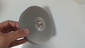 Hanson8 5" Inch 125mm Diamond Double-sided Grinding Wheel Electroplated Alloy Wheels Stone Polishing Peeling Jewelry Tools 125x20x25.4mm K7M2P