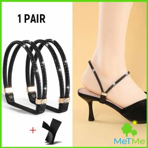 MM 1 คู่ สายรัดรองเท้า รองเท้าส้นสูง สายรัดข้อเท้า ป้องกันหลุดส้น แก้รองเท้าหลวม หลุดง่าย High heels straps