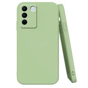 Soft Case Vivo V27 5G Vivo V27 Pro Vivo V27e Liquid Silikon Slim Candy Macaron Bludru