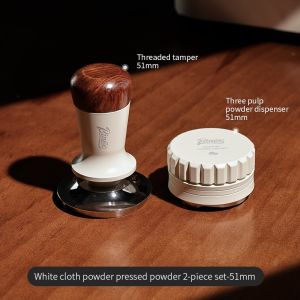 Bincoo Đầm cà phê búa Bộ cơ bản bột Máy pha cà phê Espresso xử lý điền giá lưu trữ cà phê Ý đồ dùng 51/58mm