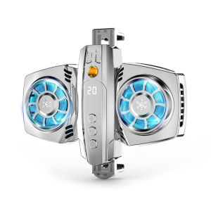 K4 Universal Mobile Phone Cooler Cell Phone Heat Sink Radiator Fan Cooling For Samsung Xiaomi Phone PortableHolder