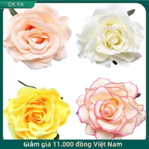 QK FA ✨ Kẹp tóc hoa hồng cô dâu Ghim Cài tóc phụ kiện tiệc Phù Dâu đám cưới kẹp tóc