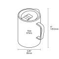 MiiR - Camp Cup - Slide Lid16oz แก้วน้ำสูญญากาศ แก้วแคมป์ปิ้ง เก็บความเย็น เก็บความร้อน เก็บอุณหภูมิ. 