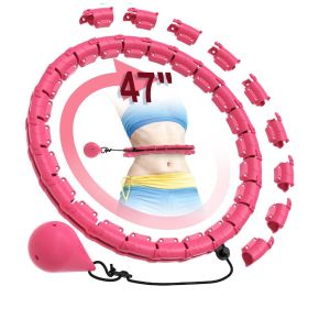 Goldstar Intelligent hu la hoop Adult Weight Loss Massage hula hoop 24 Section Adjustable Weighting Fitness Equipment