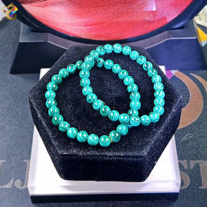 Collection Grade Natural Malachite with Wealth Eyes Bracelet