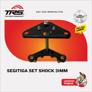 [TRS] SEGITIGA SHOCK 31MM VIAR 150 200 TIPE LAMPU BULAT