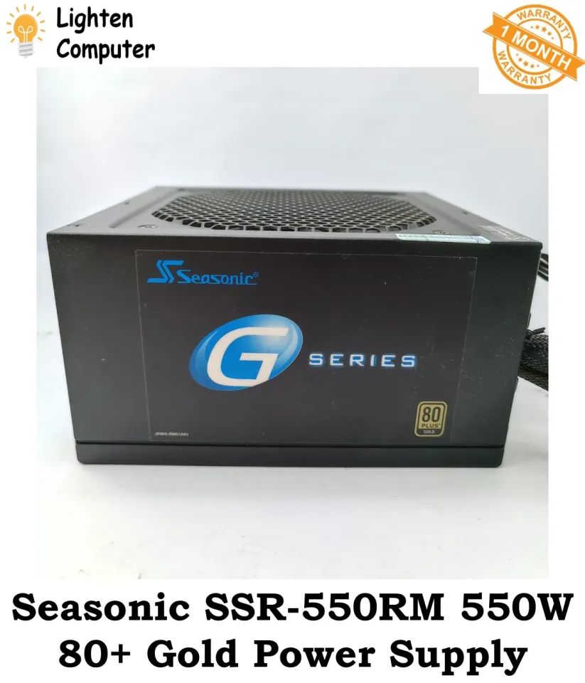 Seasonic SSR-550RM Active PFC F3 550W Semi Modular 80+ Gold