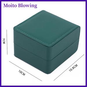 Moito Watch Storage Box PU Single Watch Display Case Wristwatch Watch Holder Travel Jewelry Watch Organizer For Men Gift