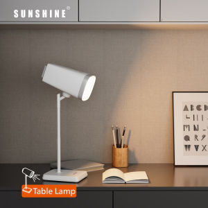 SUNSHINE LED Rechargeable Multifunctional Magnetic Desk Lamp 6W Dimmable Table Lamp Wall Lamp Flashlight