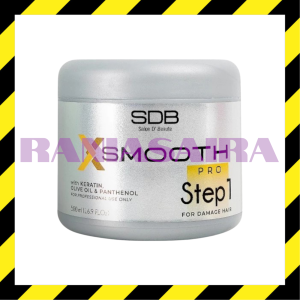 SDB X Smooth Pro Step1 500ml Obat Pelurus Rambut Smoothing Krim bonding Keratin Olive Oil Panthenol