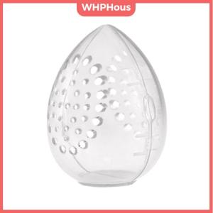 WHPHous 1PC Cosmetic Egg Storage Box Beauty Sponge Stand Storage Case Makeup Blender Puff Holder Empty Cosmetic Drain Container