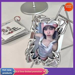 Graceful ซองใส่บัตรโฟโต้3นิ้วกรอบพลาสติกอิเล็กโทรเพลทแบบดั้งเดิม