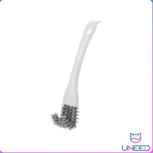 UNeed BBQ Barbecue Grill Cleaning Brush Scraper Nylon-Brush Cleaning Tools Kitchen Accessories 1Pc