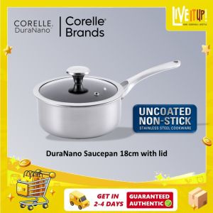 CORELLE DuraNano Saucepan 18cm with lid