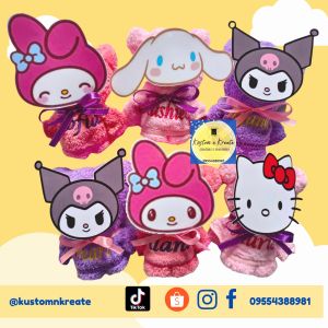 SANRIO THEMED TOWEL SOUVENIRS FOR BIRTHDAYS AND BAPTISM