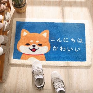 OHO พรมเช็ดเท้า ลายการ์ตูนน่ารัก พรมหน้าประตู หน้าห้องน้ำ พรมปูพื้น พรมน่ารัก ขนแน่น หนา นุ่มพิเศษ เกรดพรีเมียม ซับน้ำได้ดี แห้งไว