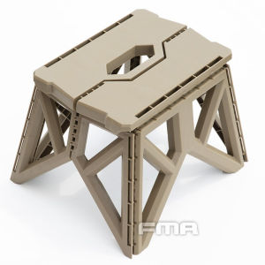 FMA Tactics Outdoor Plastic Folding Stool Camping Portable Portable EDC Mazar Chair TB1460
