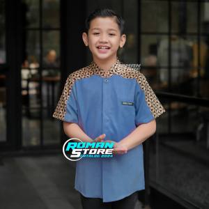 New Arrival Baju Koko Couple Ayah Dan Anak Terbaru 2025 Bahan Toyobo Import