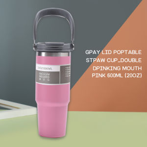 ถ้วยเก็บความร้อน สแตนเลส ความจุ 600/900ML เก็บความร้อนได้ แก้วน้ำพกพาแบบมีฝาปิด สำหรับกลางแจ้ง Sippy cup