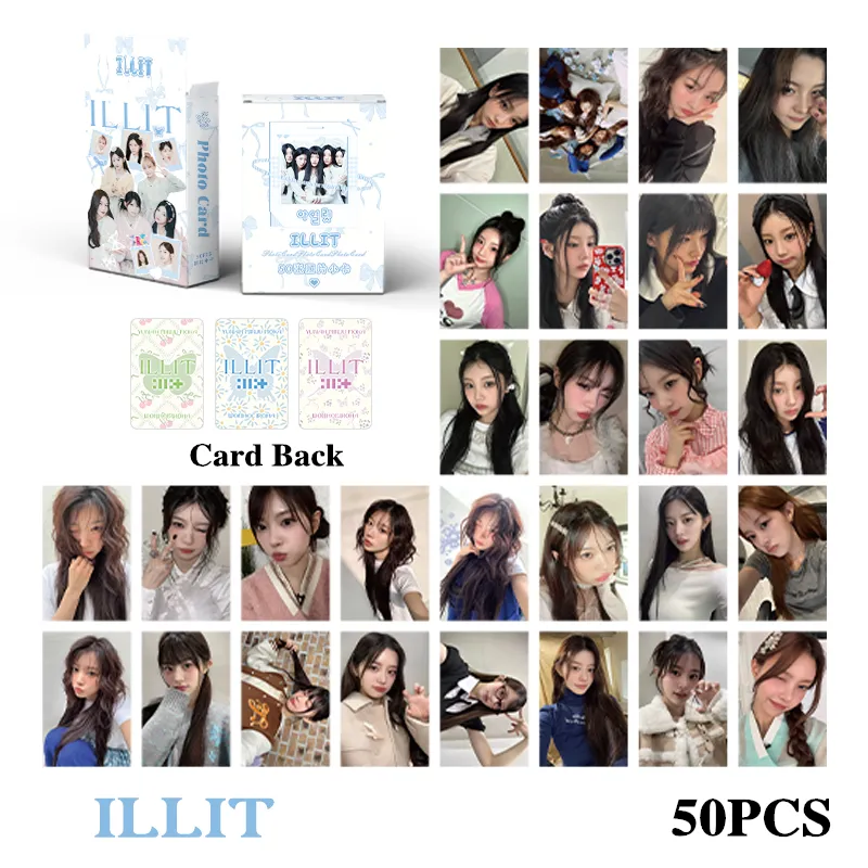 ILLIT SHOPEE kpopmerch 50枚 ILLIT SHOPEE kpopmerch 50枚 トレカ
