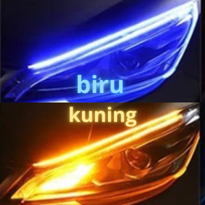 LAMPU ALIS LED DRL RUNNING 30CM CAR DAYTIME RUNNING LIGHT STRIP FLEKSIBEL LAMPU LED SEIN SEPASANG LM