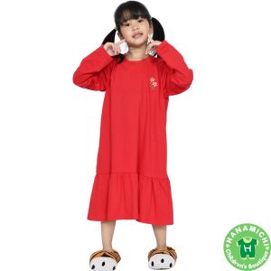 Kiminori RATNA Dress Anak Lengan Panjang Premium