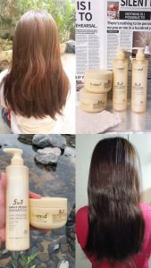 Bremod 3-Step Hair Care Set hair serum + hair mask + shampoo Salon-Grade Deep Hydration Damage Repair Oil Control Anti-Frizz UV Protection for Tropical