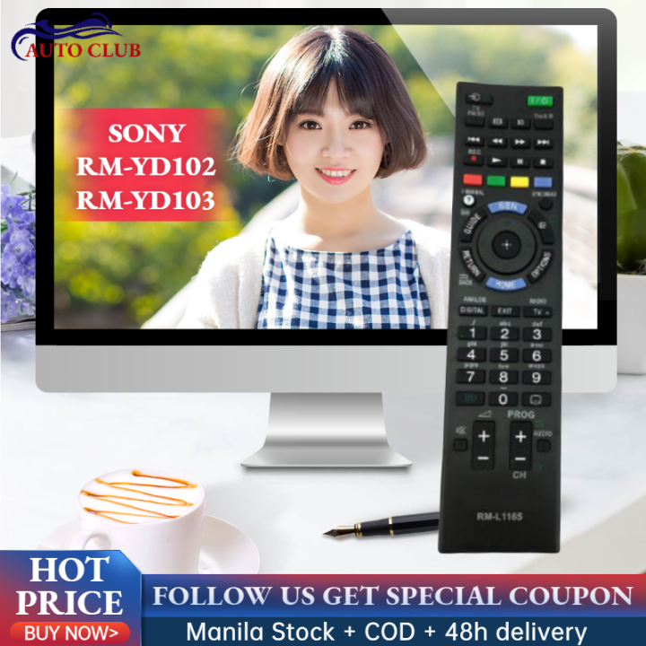 NEW Replacment For Sony RMYD102 RMYD103 LCD TV Remote Control Bravia