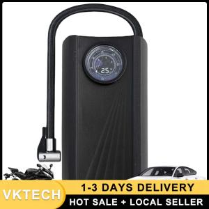 ปั๊มลมมอเตอร์ไซค์ 150PSI พร้อมหน้าจอ LCD สำหรับการเติมลมยางอย่างสะดวก