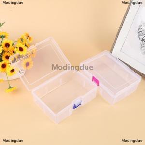 [COD] Modingdue Transparent Component Screw Storage Box Jewelry Display Practical Tool Box Plastic Container Box Tool Case Screw Sewing Box Electronic Components Hardware Tools Box