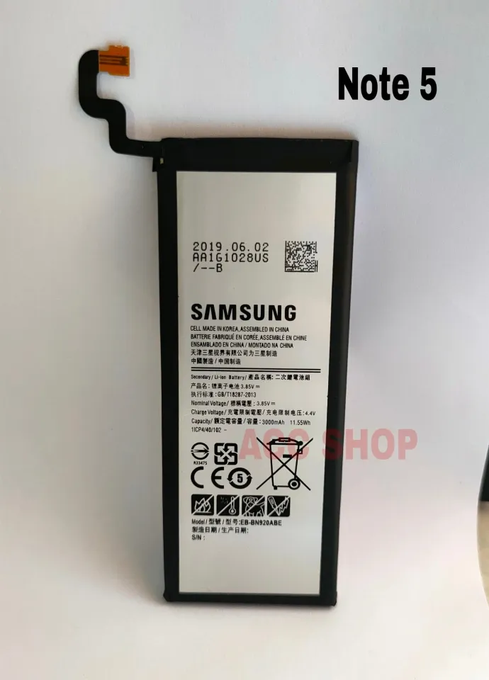 Baterai Samsung Galaxy Note EB-BN920ABE N9200 N9208 N920 Batre