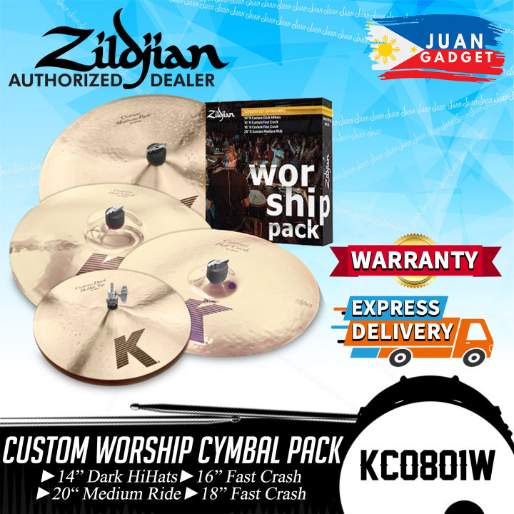 Zildjian worship store cymbal pack