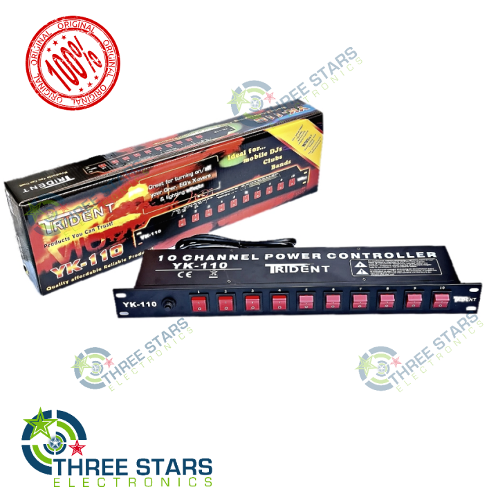 Trident YK-110 10 Channel Power Controller 10 Power Switch Lazada PH
