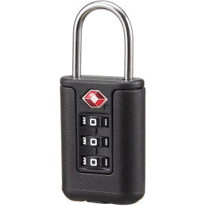 KIPRUN Luggage Lock Cable Travel Lock TSA Approved Cable Travel 3 Digit Combination Lock Safe Padlock for Suitcases Baggage Backpacks Small Cabinets Briefcases Computer Bags