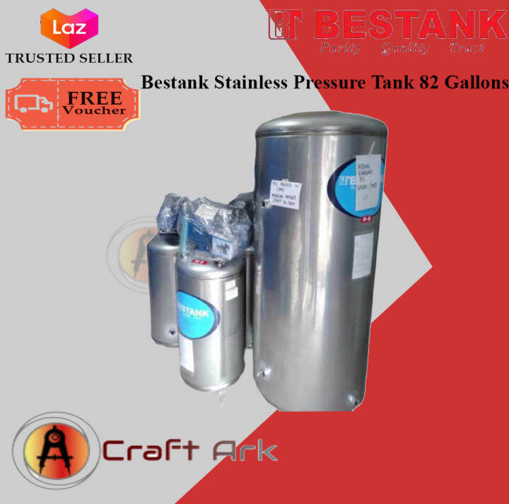 Bestank Original Stainless Pressure Tank 82 Gallons Gals | Lazada PH